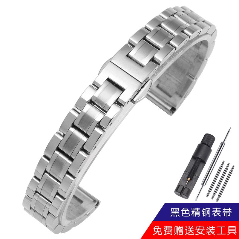 Dla każdej marki 10mm 12mm 14mm 15mm 16mm 17mm 18mm Stal nierdzewna Pasek do zegarka Damska Metalowa bransoleta Pasek damski Akcesoria