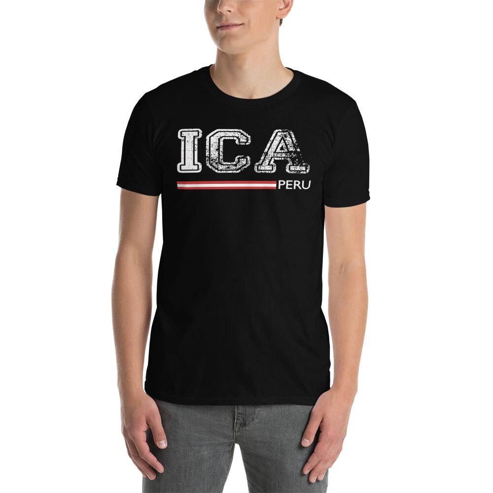 ICA PERU BANDERA PERUANA PERUVIAN PRIDE GRAPHIC Short-Sleeve Unisex T-Shirt 3XL