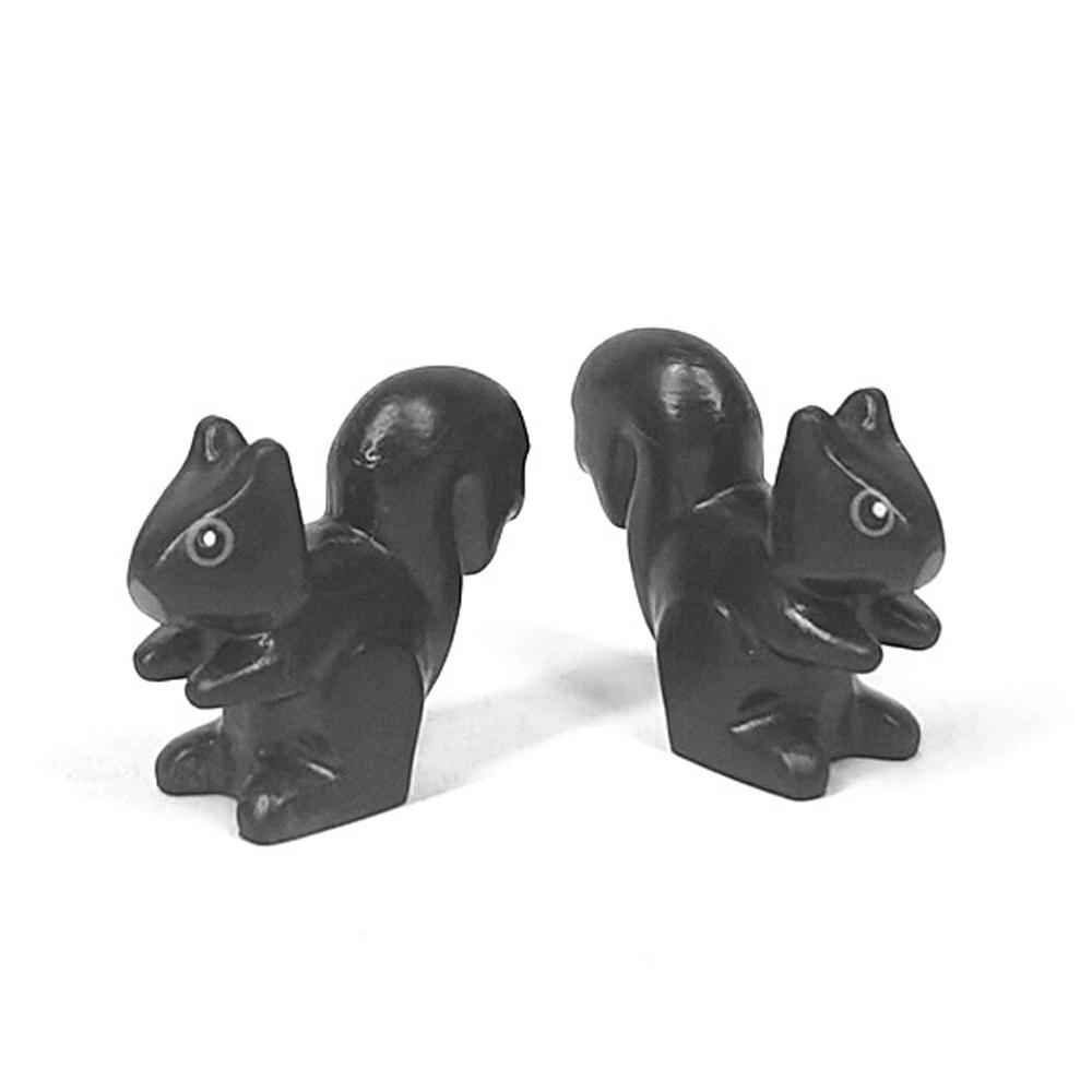 MOC Animals Building Block Goat Sheep Parrot Otter Cow Dog Pet Cat Panda Leopard Tiger Pig Zoo Deer Bear Eagle Bricks Toys Gift