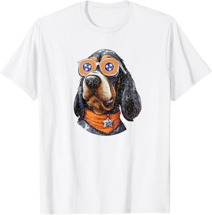 Tennessee Dog Sport Lovers Tennessee Coonhound Fan T-Shirt S разноцветный