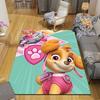 PAW Patrol Printed Carpet, Home Sofa Decoration for Living Room & Bedroom, Non‑Slip Play Flannel Floor Mat for Game Room