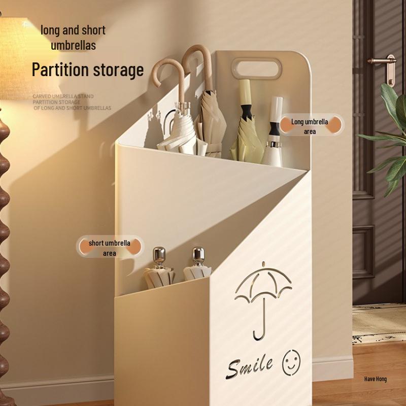 Household & Commercial Entryway Umbrella Stand with Drain Rack