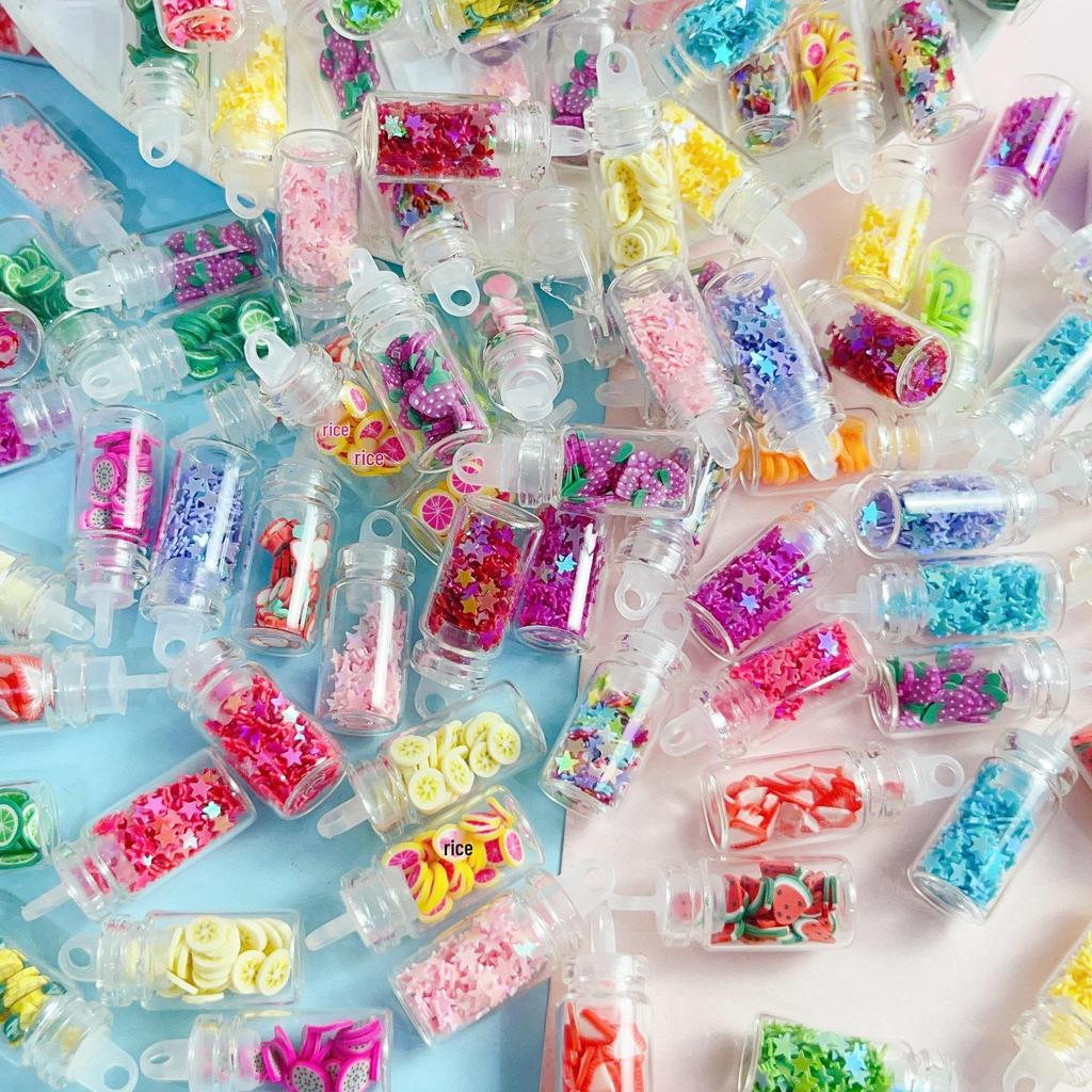 Adorable Star Fruit Epoxy Resin Charm Keychain DIY Kit