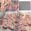 Elastic Cats Letter Silicone Casting Mold Silicone Texture Suitable for Handmade Jewelry Supplies and Gift Making