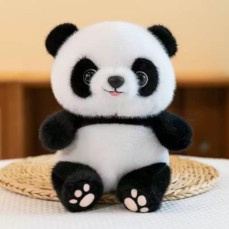 Chinese-Style Hanfu Panda Plush Toy - Customizable Logo, Perfect for Gifts