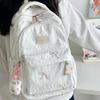 High-value Schoolbag Female Niche Design College Student High School Student Backpack Japanese Versatile Large-capacity Girl Schoolbag