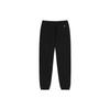 Vans Contrast Color Brand Logo Printed Knit Jogger Pants Women Bottoms Black VN0A5JGXBLK