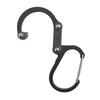 360 Degree Rotatable Aluminum Alloy Carabiner Hook Hammock Swivel Clip Hook Hiking Camping Tent Hook Pet Safety Buckle