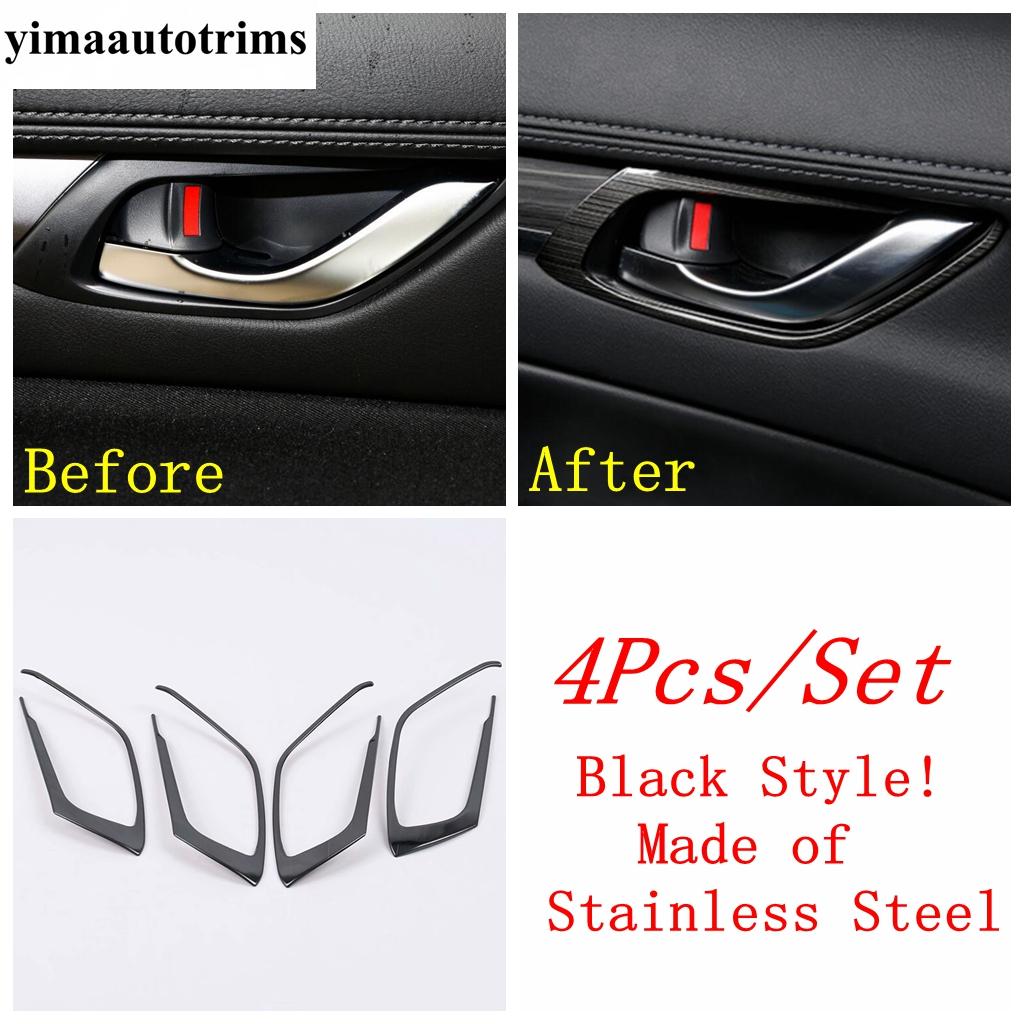 Car CD Panel / Glove Box / Window Lift / Handle Bowl / Rear Box Air Outelt Cover Trim Accessories For Mazda CX-5 CX5 2017 - 2024