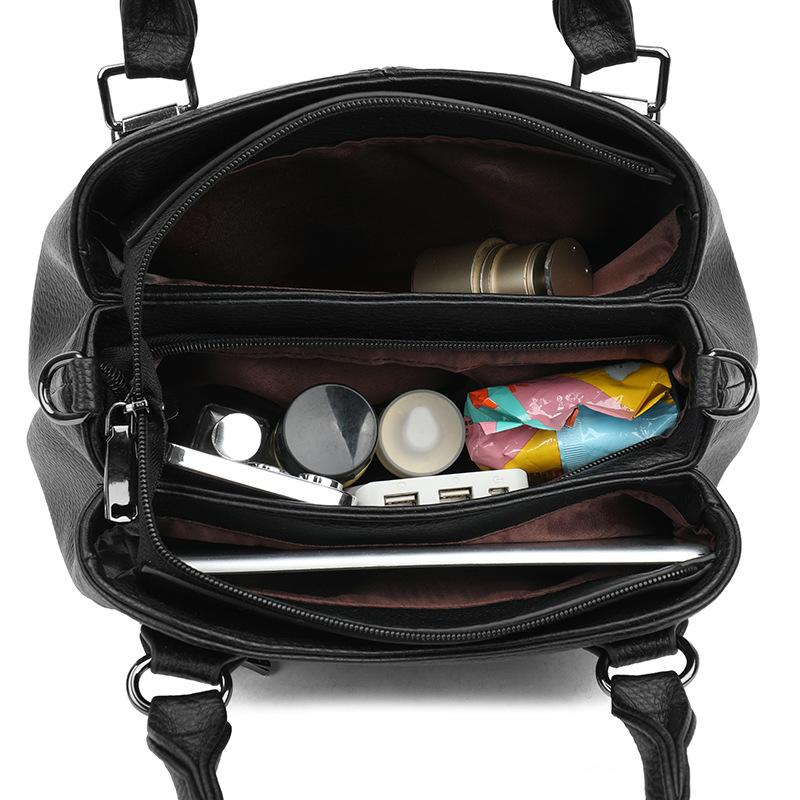 Bag Women 2025 New Niche Mom Bag Gift One Shoulder Crossbody Bag Middle-aged Ladies Multi-layer Commuter Handbag