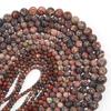 Leopard Skin Jasperss Stone Round Beads 15" Strand 4 6 8 10 12 MM Charm Beads for Jewelry Making Charm Bracelet Gift