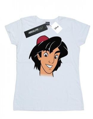 Kadın/Bayan Aladdin Kafa Fotoğrafı Pamuklu Tişört