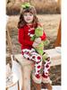 Family Christmas Festival Pajama Set - Long-Sleeved, Round Neck Holiday Design
