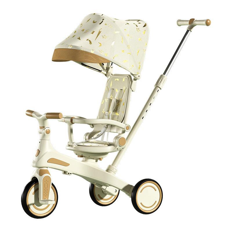 Multifunctional Children's Tricycle & Baby Stroller: 1-3 Years, Reclining, Lightweight Design