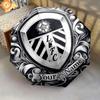 1 PC Automatic Folding Umbrella - Leeds United Custom Name Pattern, Portable & Foldable Design with 8 Ribs, Christmas Birthday Gifts