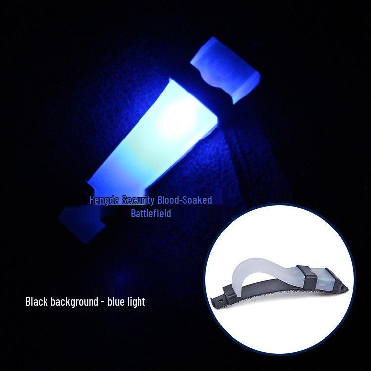 Silicone Tactical Helmet IFF Night Light for Outdoor Survival