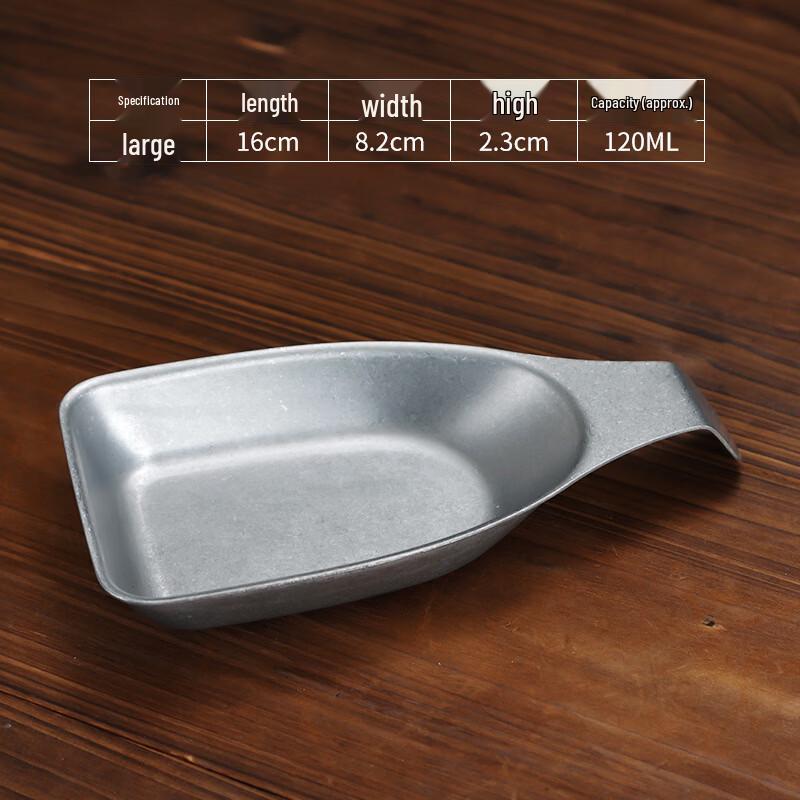 Retro Stainless Steel Condiment Tableware