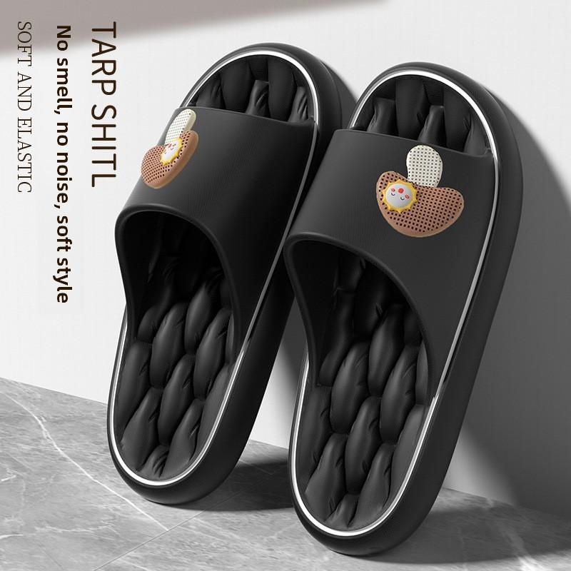 

Милые тапочки Coal Ball для женщин на лето, новый противоскользящий дизайн для ношения на открытом воздухе, для дома в помещении, крутые тапочки для мужчин 44-45