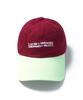 Aimnaseohyumeonbiing Basic Logo Multicolor Cap - Red&Light Green