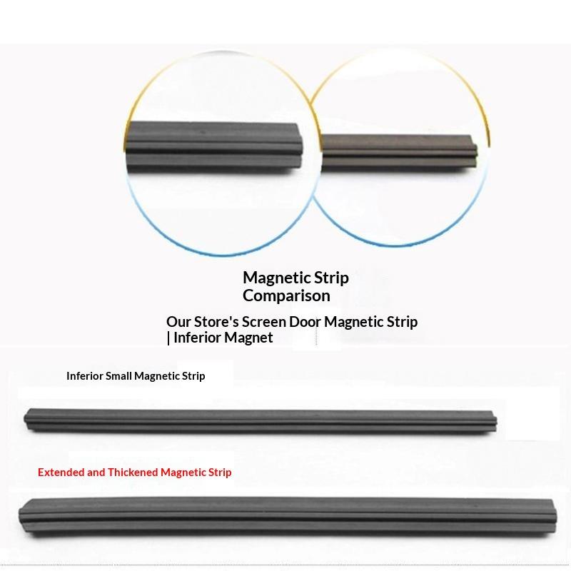 Magnetic Screen Door Mesh Curtain Anti Mosquito Net Punch Free Self Sealing Decorative Door Curtain For Home Entrance