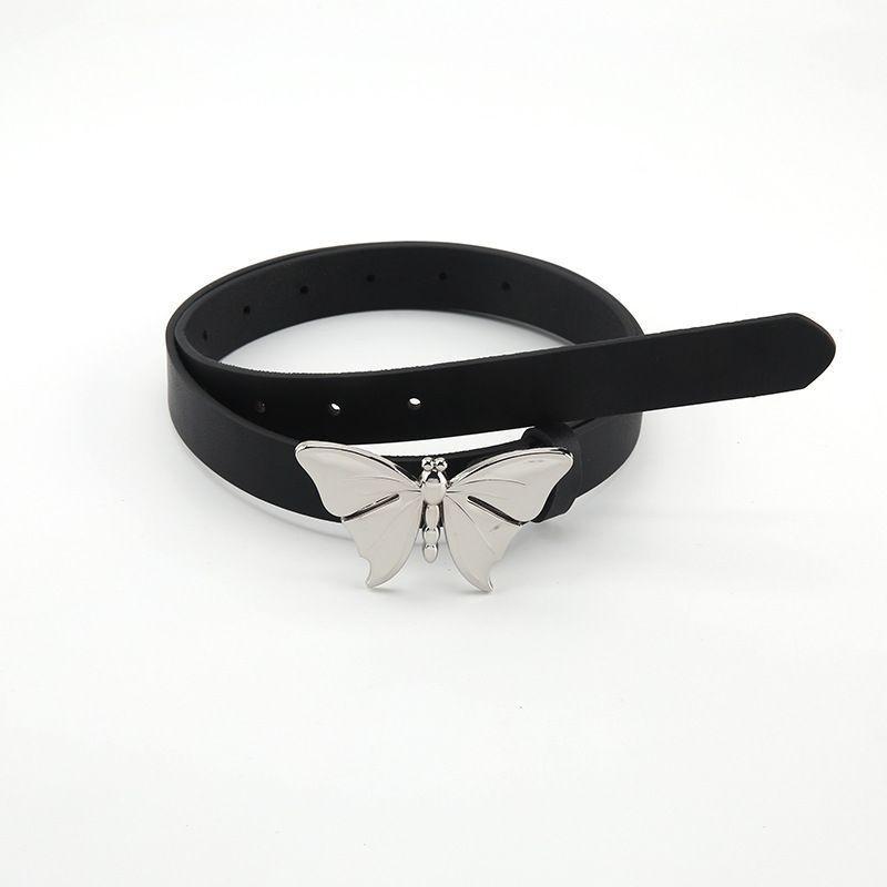 Millennial Beautiful 2024 Aesthetic Metal Butterfly Waist Belt For Elegant Statements Fashion