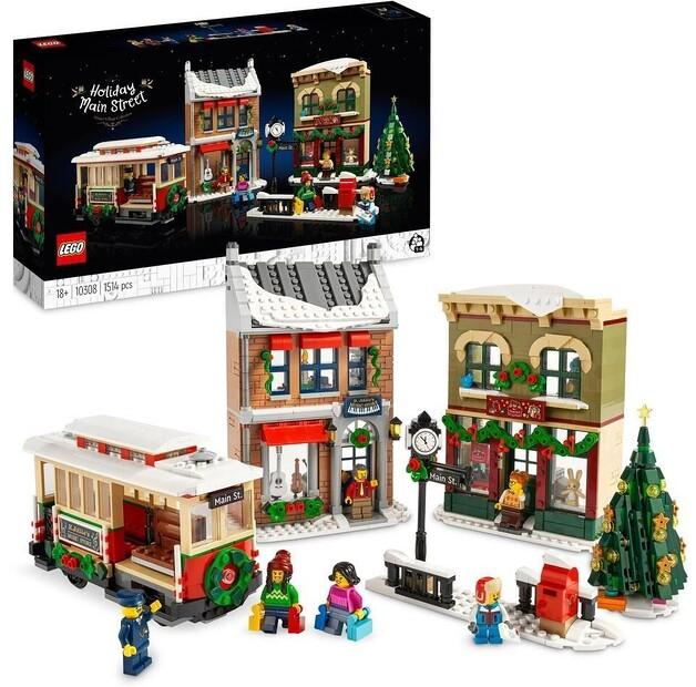 

LEGO ICONS 10308 Рождественская главная улица