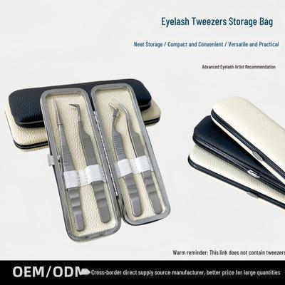 Professional Lash Extension Tweezers Storage Box: Dustproof, Portable, Shockproof Kit