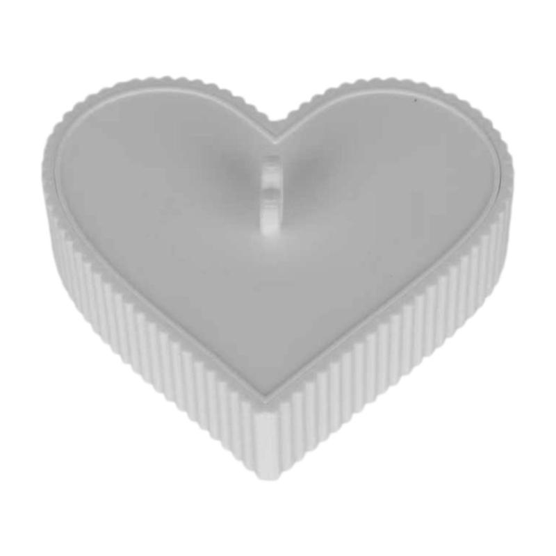 

Heart Shape Plastic Starch Storage Box Food Grade Materials Practical Kitchen Organizer For Spices Powder белый
