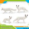 Realistic Arctic Animal Models: Polar Bear, Arctic Fox, Seal, Walrus, Whale