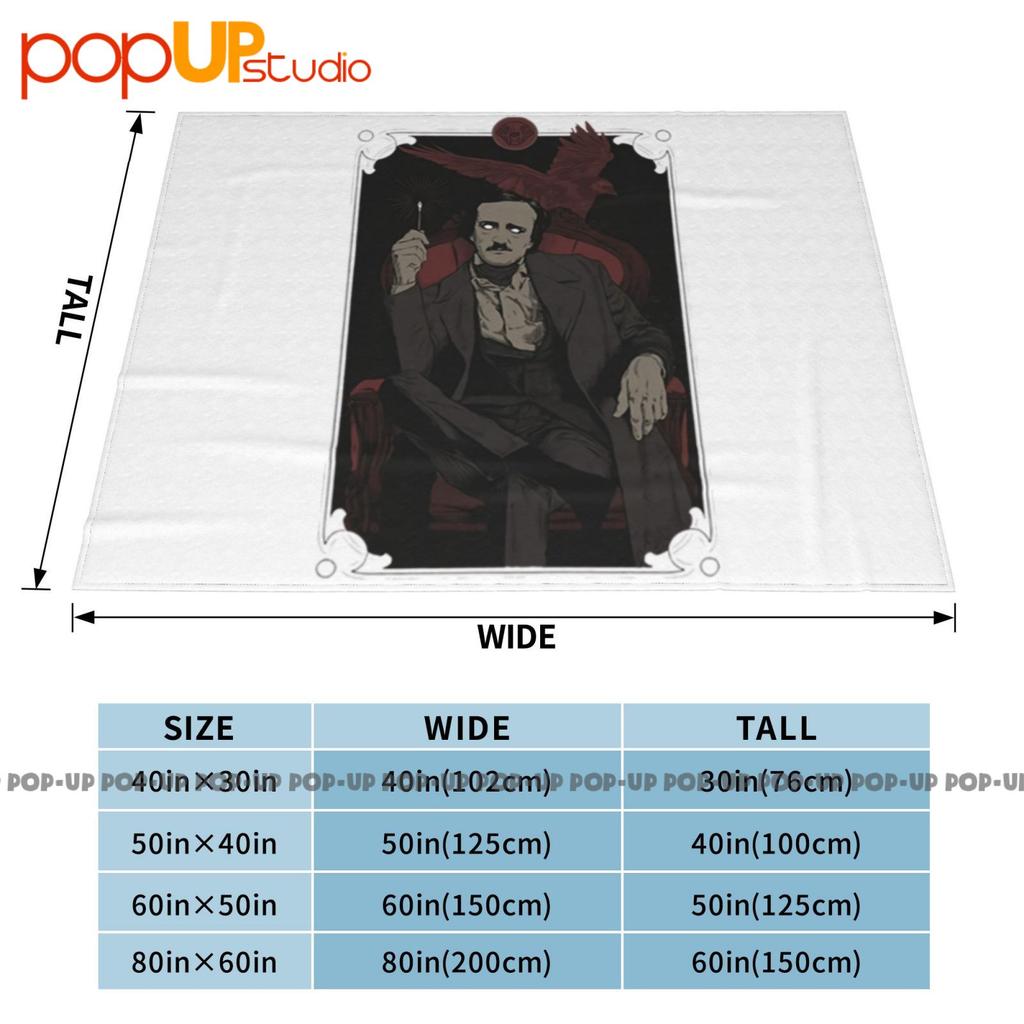 Edgar Allan Poe Ultra-Soft Blanket Quilt Winter Sofa Cover Bed Covers