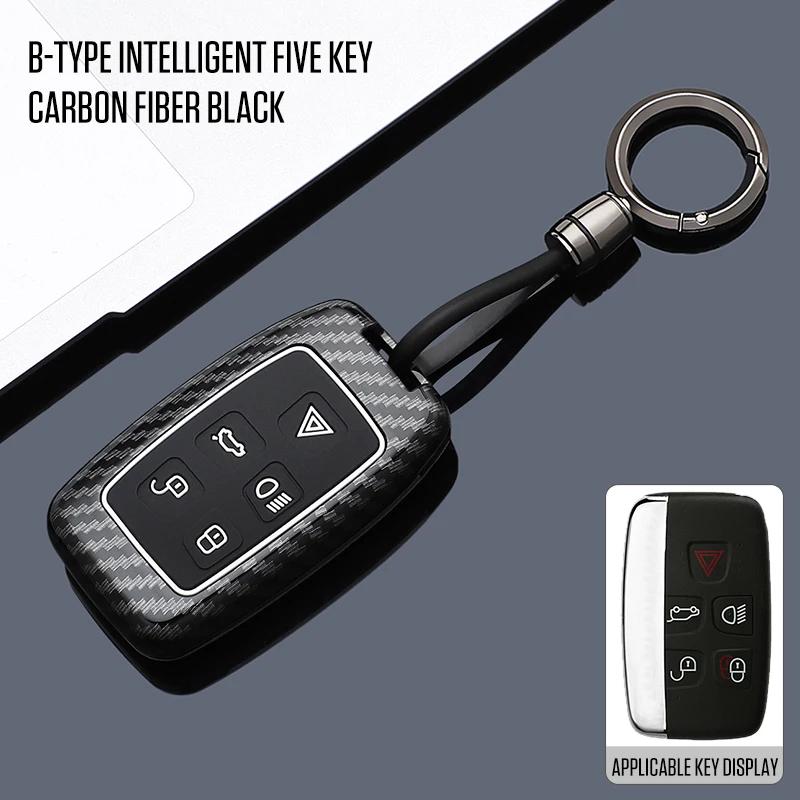 Interior Mouldings Car Remote Key Case Cover Shell for Land Rover Range Rover Sport Evoque Freelander Velar Discovery 4 Jaguar X