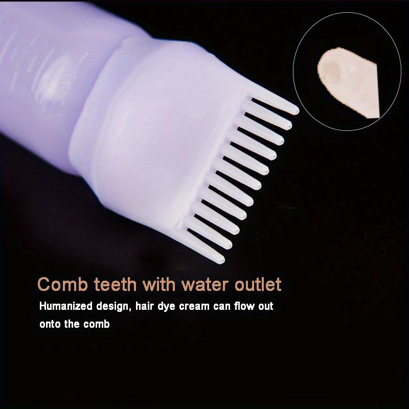 120Ml Hair Dye Bottle With Applicator Brush Salon Hair Coloring Dyeing Bottles