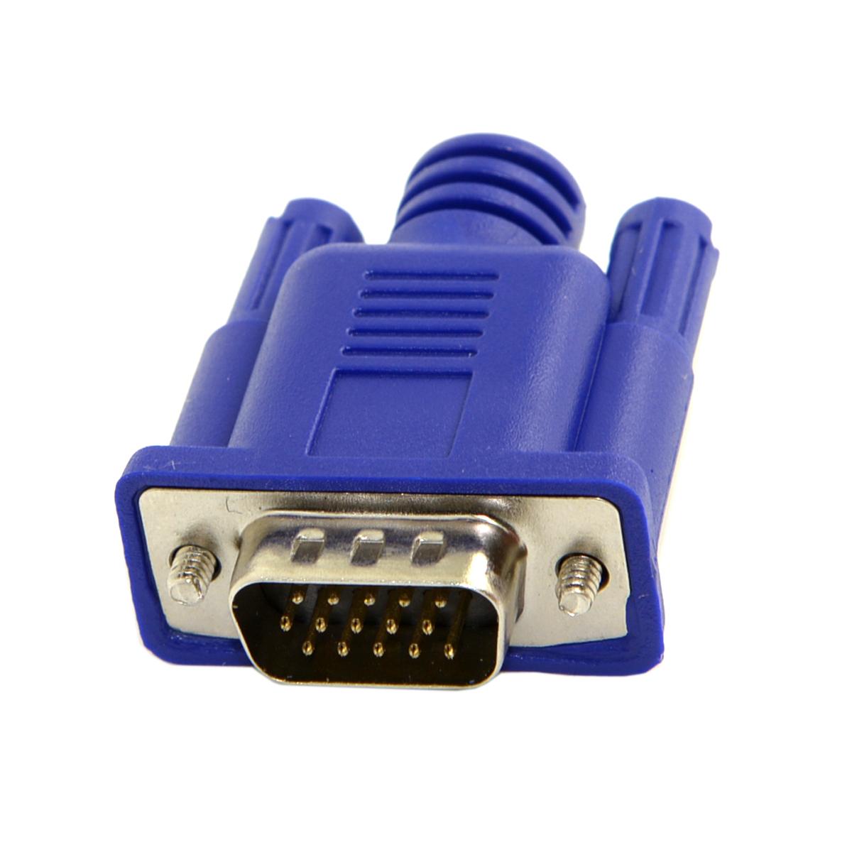 

Virtual Display Adapter VGA RGB Monitor Dummy Plug Headless Ghost Display Emulator 1920x1080P@60Hz As Shown A
