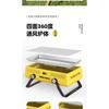 Portable BBQ Grill Stove - Outdoor Camping Cookware, Smokeless Charcoal Grill For Garden, Picnic & Family Gatherings