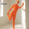 Adults Spandex Unitard Full Body Zentai Suit for Men Women, Open Face Halloween Cosplay Stretchy Bodysuit Bodysuit, Costume Party, Stage Performance