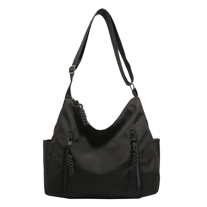 Tote bag, new autumn and winter popular shoulder bag, large-capacity leisure student class commuting messenger bag
