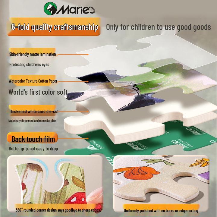 Marie's Children's Educational Puzzle Toy for Ages 2-10