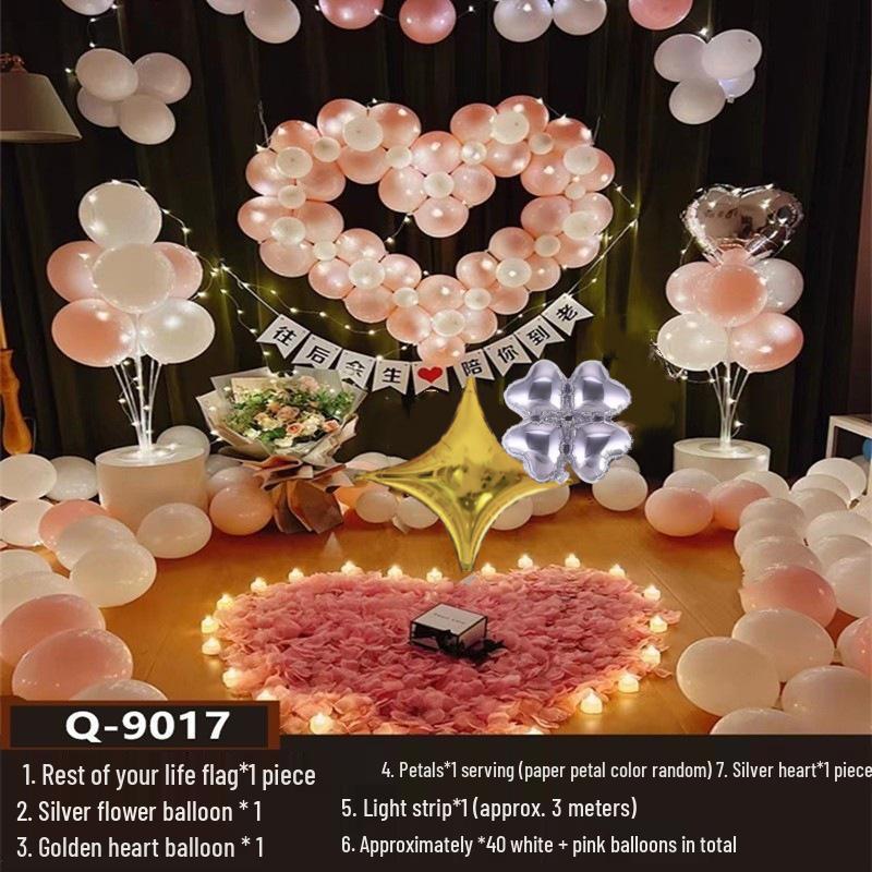 Romantic Proposal & Anniversary Balloons for Valentine's Day