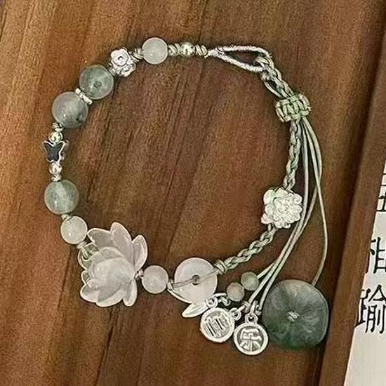 Baroque Pearl Drawstring Bracelet: Women's Light Luxury, Irregular Design, Exquisite Handcrafted Jewelry.