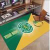 Personalized Crystal Velvet Carpet Sporting CP Pattern Non Slip Floor Rug