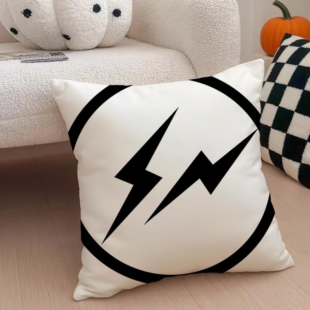 Blitz FFragment DDesign Kissenbezug Sofakissenbezug Verdeckter Knopf Strapazierfähiges Polyester Stuhlkissen