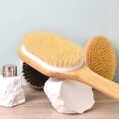 Körperbürste mit Naturborsten für das Bad
