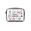 Travel Essential Cosmetics Storage Bag Transparent Makeup Bag Waterproof PVC Wash Bag Portable Large Capacity Clutch Bag Women Toiletry Bag