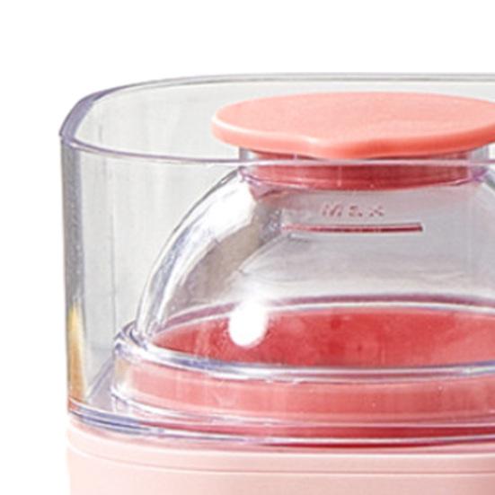Large Sphere Silicone Ice Mold with Lid Food-Grade Ice Cube Tray for Freezer Press-Type Round Ice Ball Maker for Whiskey Cocktails