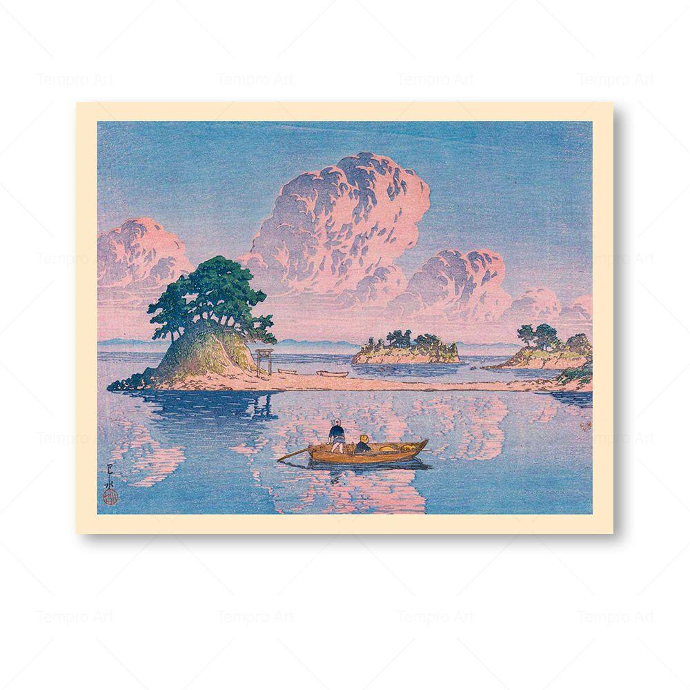 Anime Travel Prints Vintage Japanese Mount Fuji Season Landscape Posters Wall Art Canvas Painting Living Room Decoration Picture