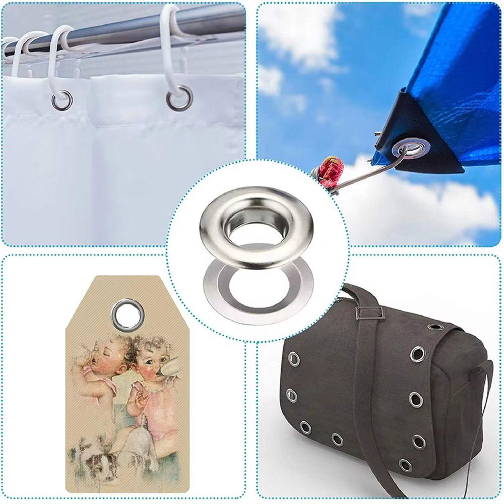 100 Seturi Sac de Pantofi Artizanat din Piele DIY Kit de Scule pentru Capse Instrument de Aplicare Capse