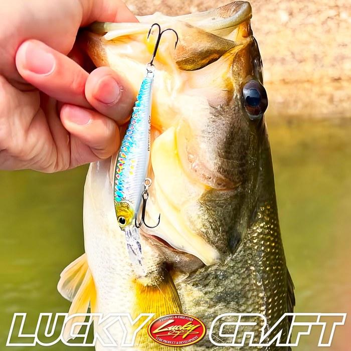 Lucky Craft Beefreezes 65LB WT-SP Suspending Fishing Lure Minnow for Bass (0003 Wakasagi)