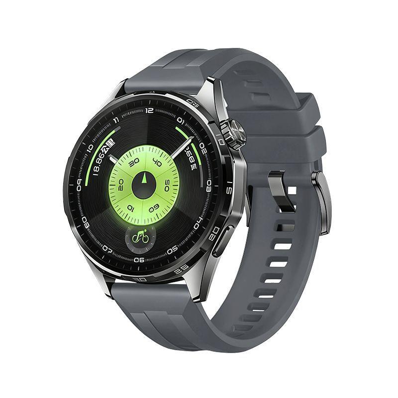 Armband für Huawei Watch GT6 Pro 46mm Herren Damen Armband für Huawei Watch GT6 Pro 46mm Drücken Schnellverschluss Silikonband Armband