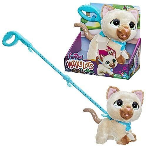 Animal électronique - FURREAL - WALKALOTS - Chaton à promener - Sons interactifs - 3 ans et plus