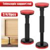 2/4/6Pcs Telescopic Support Rod Nylon Cabinet Adjustable Support Pole 200kg Weight Capacity High Hardness Sink Support Bracket